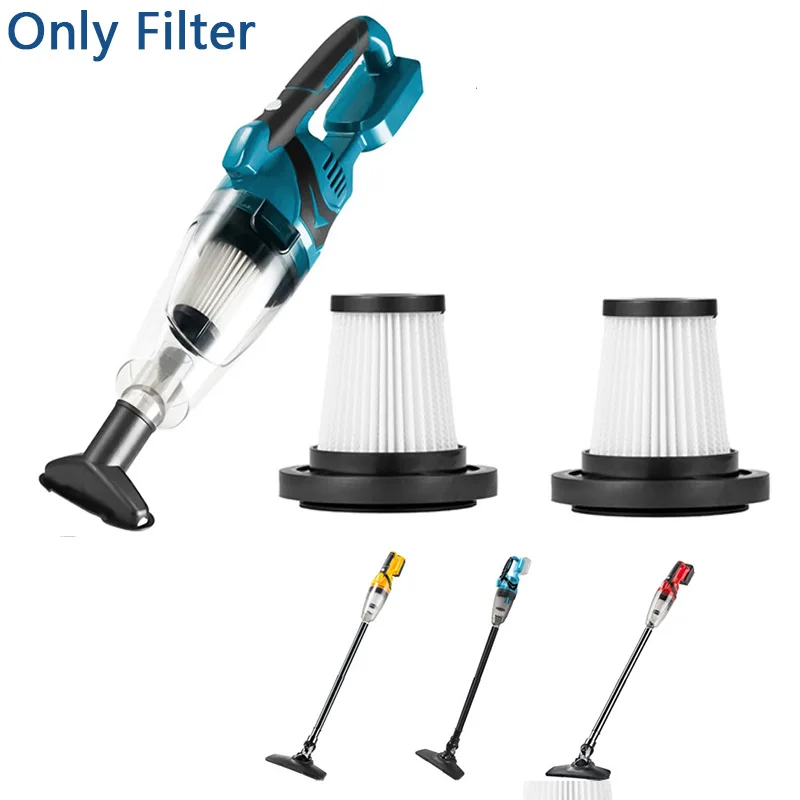 1/2Pcs Luftfilter Wiederverwendbare Staubsauger Filter Net Element Für Handheld Hause Auto Staubsauger Zubehör Image