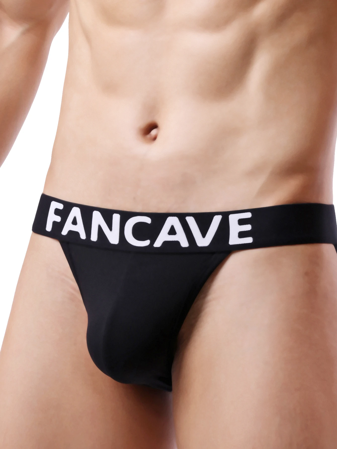 Herren-Slip aus Modal-U-konvex, modische, atmungsaktive Shorts, atmungsaktiv, schweißabsorbierend, weiche und bequeme Passform Image