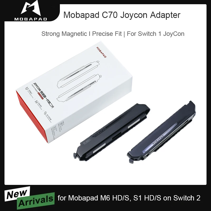 MOBAPAD C70/C70 PRO Starker magnetischer Adapter für Switch 1 JoyCon für M6 S/HD Gamepad S1 S/HD Controller für Switch 2 Spielekonsole Image