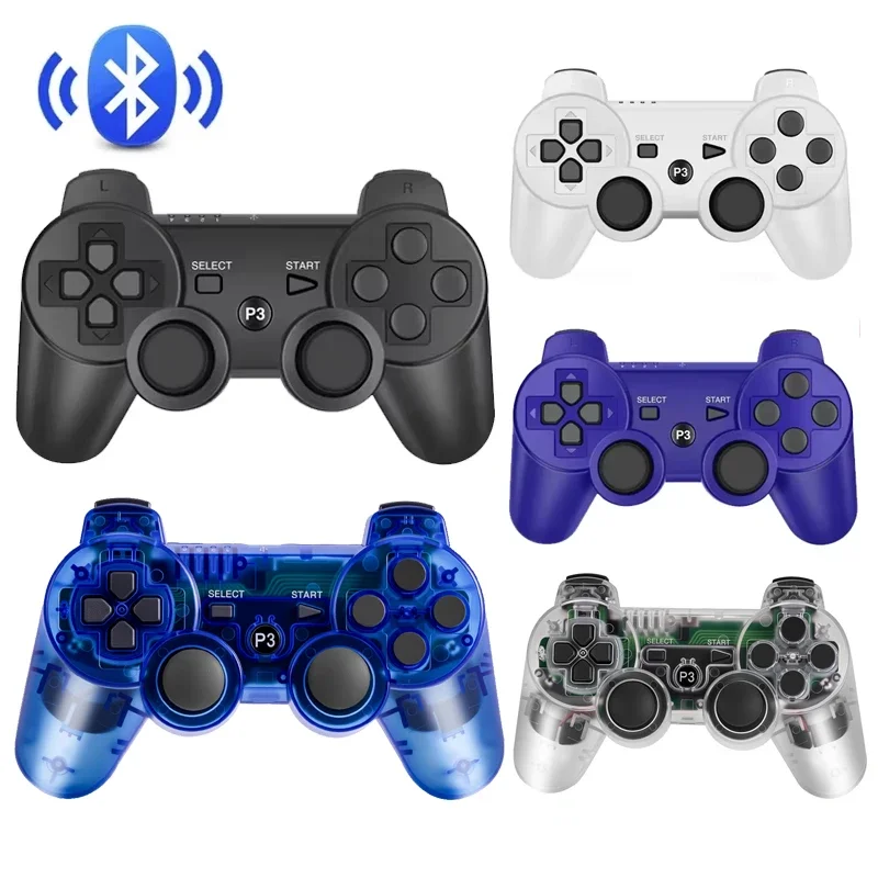 Bluetooth-Compatible Wireless Controller For PS3 Joystick Gamepad For PlayStation 3 Controle Accessories USB PC Game Controller