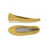 Ecco Damen Ballerinas, Gr. 38, gelb, Leder