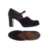 Chie Mihara Damen Pumps, Gr. 40, schwarz, Leder