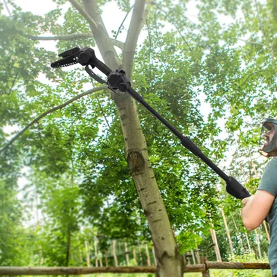 550w 2-in-1 Pole Saw and Cordless Pole Saw for Tree Trimming Battery Power Pole Saw Charger and Battery Included