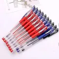Nero Blu Rosso Inchiostro Colore 0.5mm Penna a sfera a forma di proiettile Penna Strumento di scrittura Penna gel Set Materiale scolastico Cancelleria per ufficio scolastico