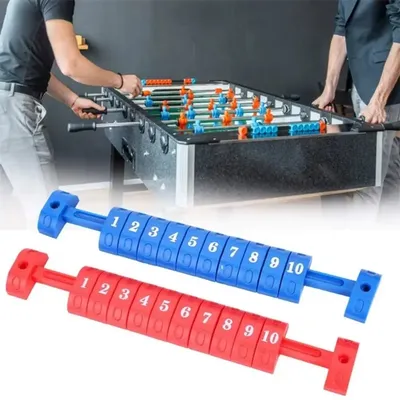 2pcs Universal Foosball Counter Lightweight Scoring Right Scoring Units Table Soccer Easy To Read Durable