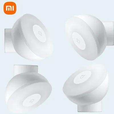 XIAOMI Mijia Night Light 2 Version Motion Sensor Smart Human Light Sensor Night Lamp Wardrobe Light-Adjustable Brightness