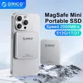 ORICO SSD esterno magnetico 2000 MB/S Unità a stato solido esterna ad alta velocità 2TB 1TB 512Gb HDR Registra e memorizza per PC portatile Mac