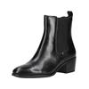 Stiefelette TAMARIS "Tamaris Stiefelette Leder/Textil", Damen, Gr. 41, schwarz, Leder, Textil, casual, Schuhe