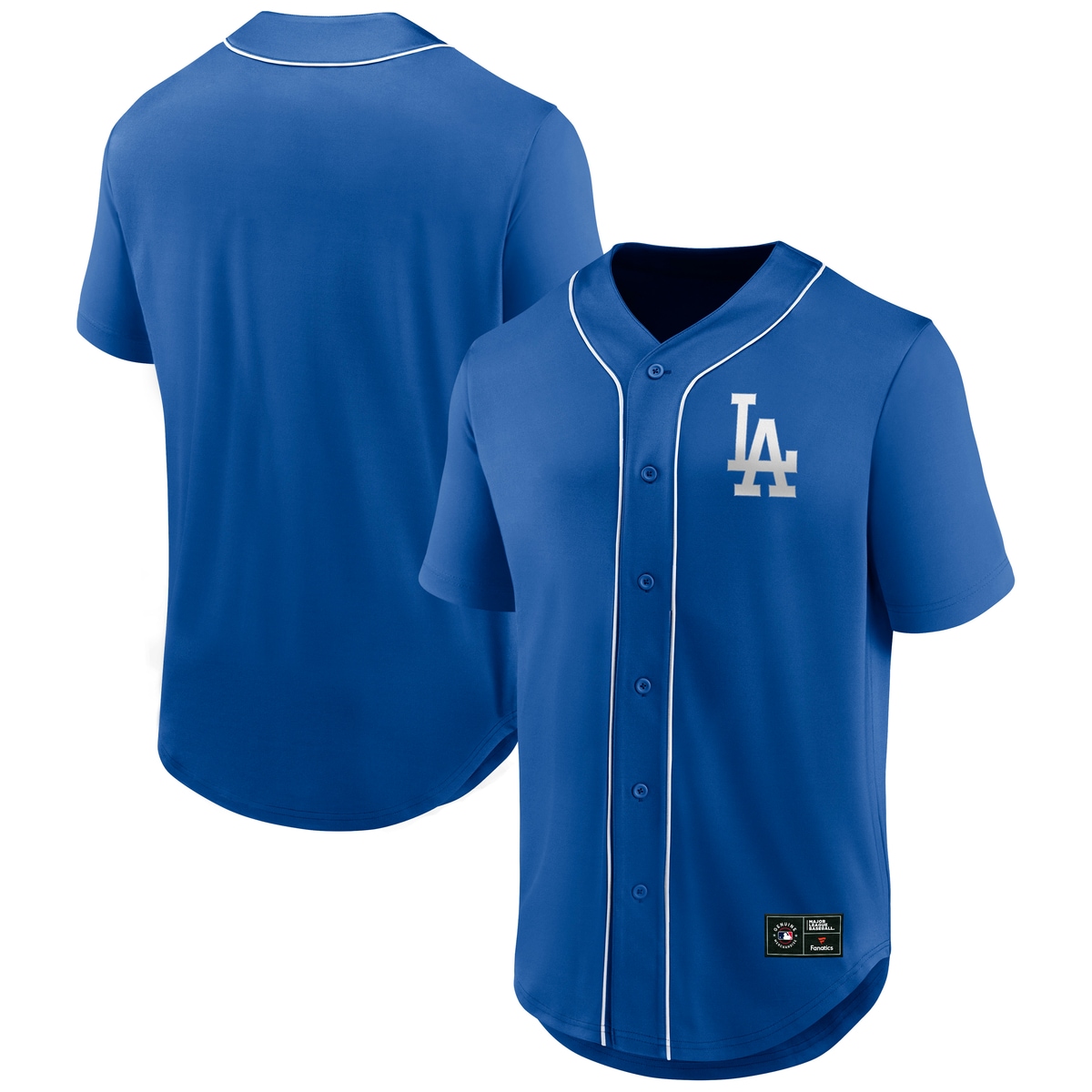 Footballtrikot FANATICS "Fanatics Trikot Los Angeles Dodgers Core Foundation", Kinder, Gr. S, blau, 100% Polyester, Trikots