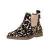 Stiefelette BLOWFISH "Blowfish Stiefelette Lederimitat/Textil", Damen, Gr. 40, braun (leopard), Lederimitat, Textil, casual, Schuhe