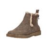 Stiefelette BLOWFISH "Blowfish Stiefelette Lederimitat/Textil", Damen, Gr. 37, grau (taupe), Lederimitat, Textil, casual, Schuhe
