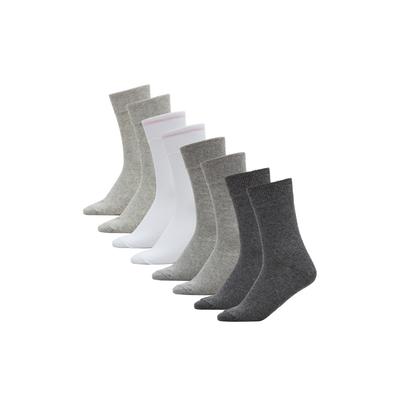 Socken S.OLIVER "essentials", Damen, Gr. 39 (42), weiß (weiß mix), Baumwollmischung, normal, Socken, mit weichem Bund Image