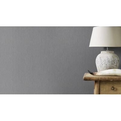 Vliestapete RASCH "Vliestapete Perfecto VI 844382", grau (dunkelgrau), B:53m L:10,05m, Vlies, Tapeten Image