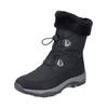 Stiefelette RIEKER "Rieker Stiefelette Textil", Damen, Gr. 41, schwarz, Textil, casual, Schuhe