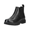 Stiefelette TAMARIS "Tamaris Stiefelette Leder/Textil", Damen, Gr. 40, schwarz, Leder, Textil, casual, Schuhe