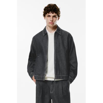 Denim Jacket With Zipper