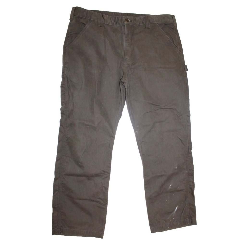 Carhartt Pants | Carhartt B324 Dfe Men's Twill Relaxed Fit Utility Painters Pants Brown 38x30 | Color: Brown | Size: 38