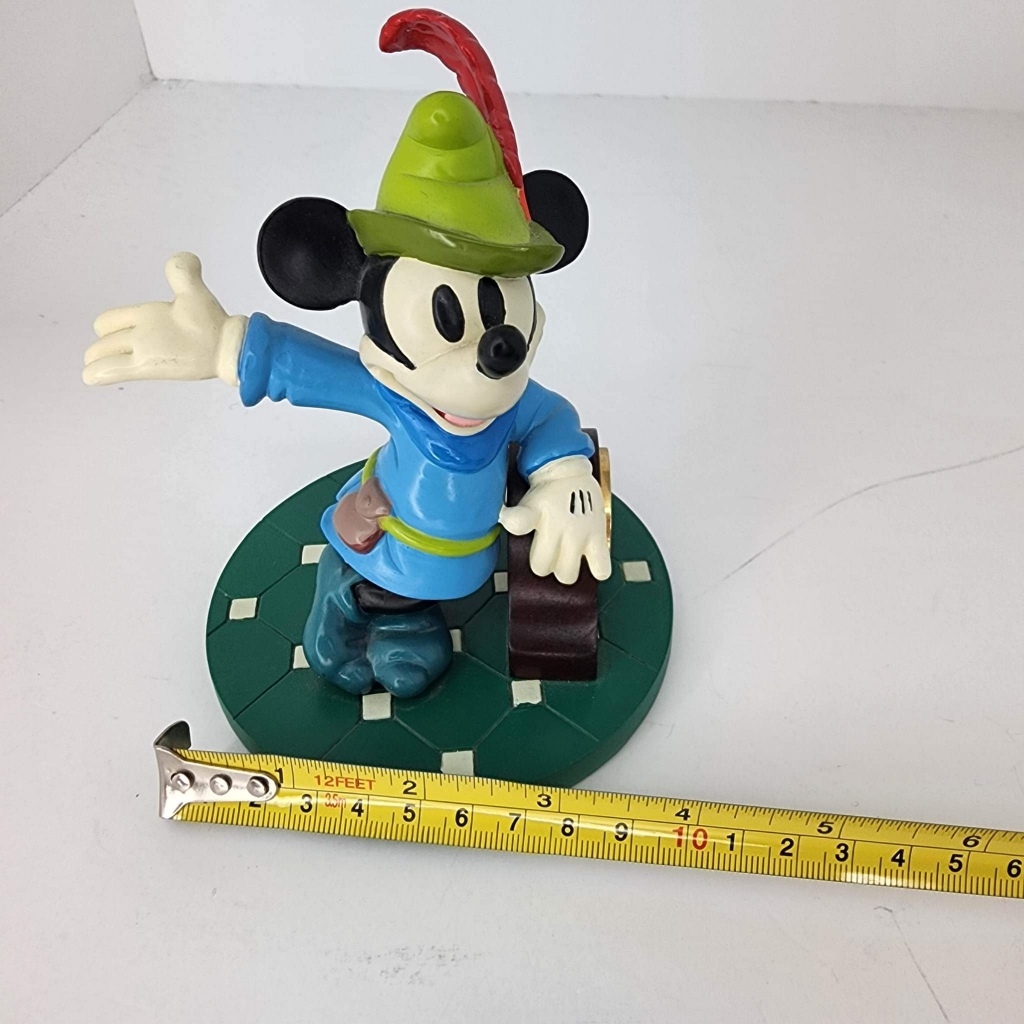 Disney Other | Disneyana Convention Mickey Mouse Brave Little Tailor Figurine | Color: Green | Size: Os