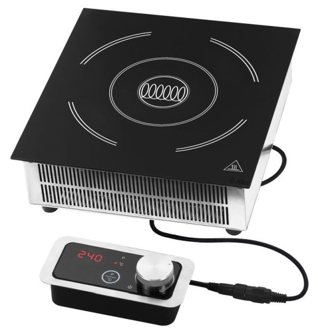 KBS Einbau Induktionskochfläche 3,5 Kw Schott Ceran Feld Steckerfertig 230V Image