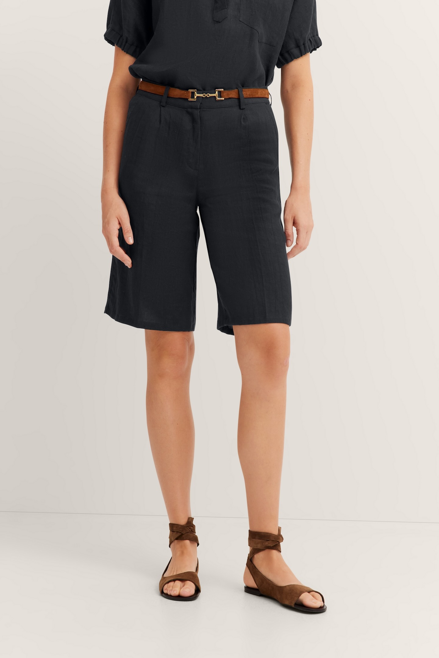 Bugatti Damen Shorts aus Leinen Image