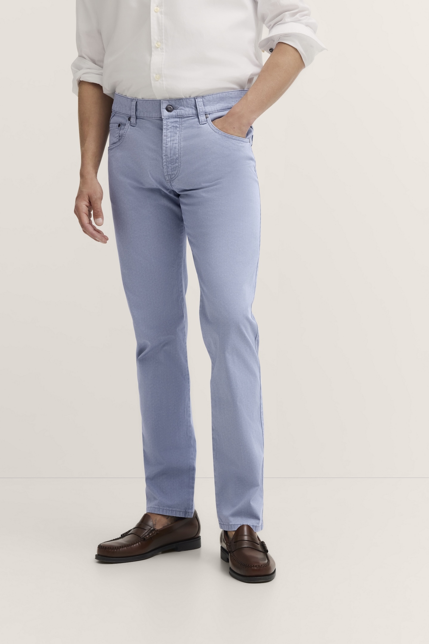 Bugatti Herren 5-Pocket-Hose mit Stretchfunktion Image