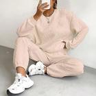 Per donna Felpa pullover Abiti da salotto Athleisure Manica Lunga Di tendenza Palestra Allenamento Corsa abbigliamento sportivo Abbigliamento sportivo Tinta unita Nero Bianco Rosa