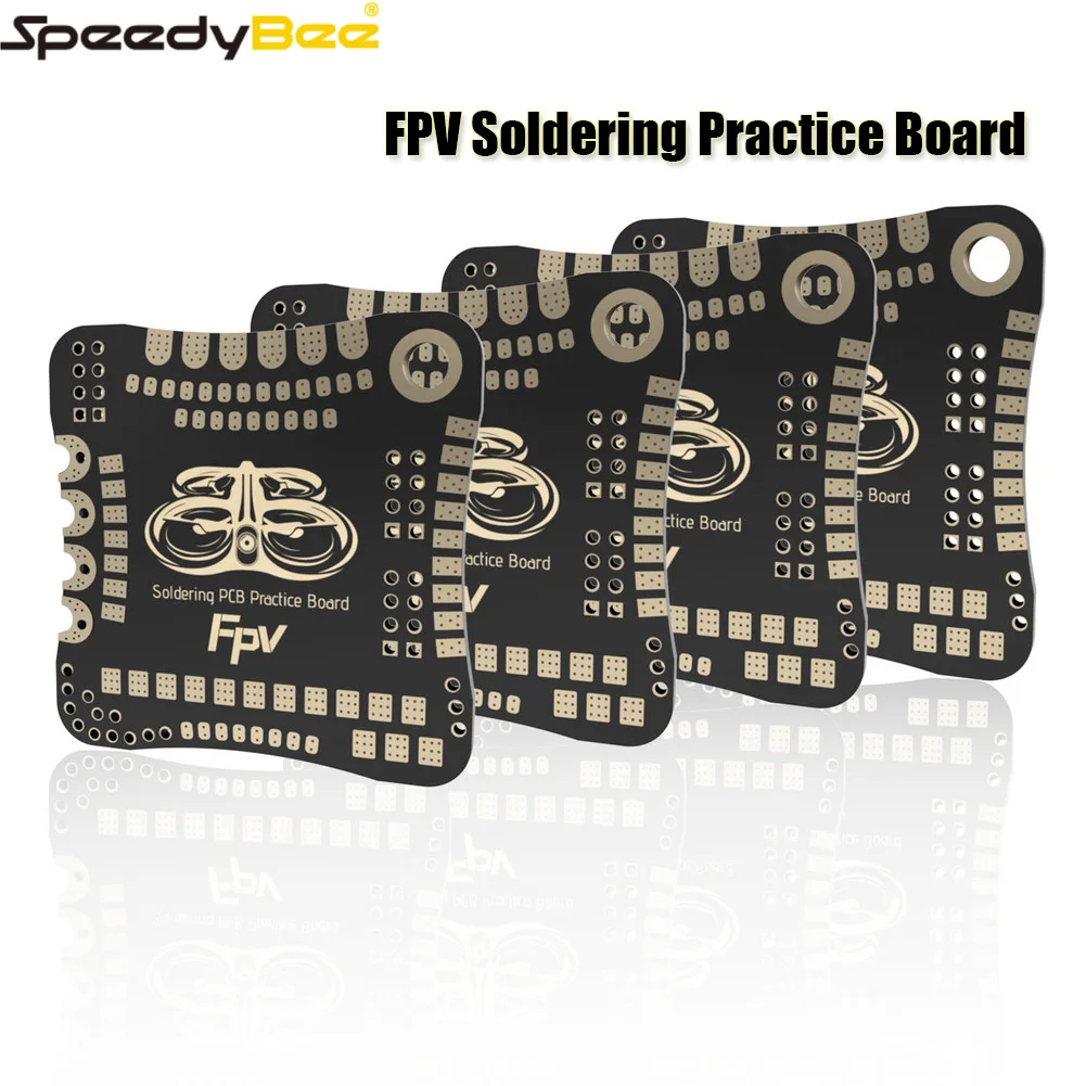 4PCS SpeedyBee Schweißen Übung Platte FPV Löten PCB Praxis Board FPV Flight Controller Image