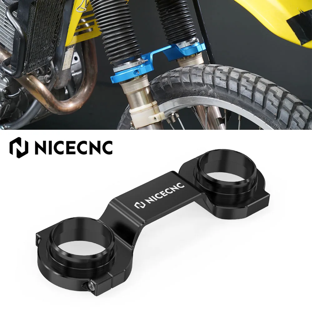 Für Suzuki DR650S DR650SE 1996-2024 Gabel Stabilisator Klammer Für Suzuki DR650 S SE 1996-2024 2023 2022 2021 2020 2019 2018 Image