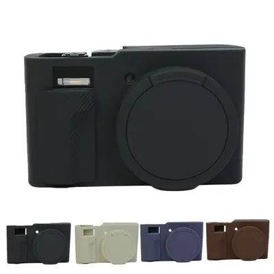 Silicone Soft Armor Skin Camera Protective Case Cover Protector Camera Bag For Lumix TZ99/ZS99 Cameras Accessories