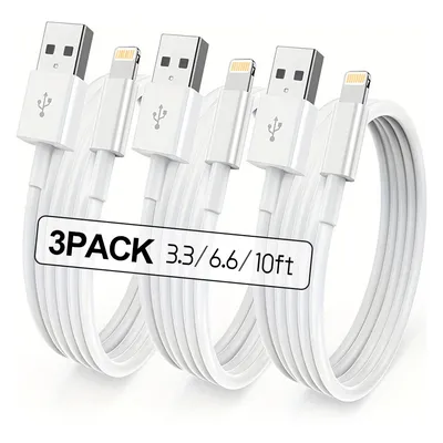 MFI certified charger cable suitable for iPhone 10 FT USB to Lightning data cable suitable for iPhone 14 13 12 11 XS XR X 7 6