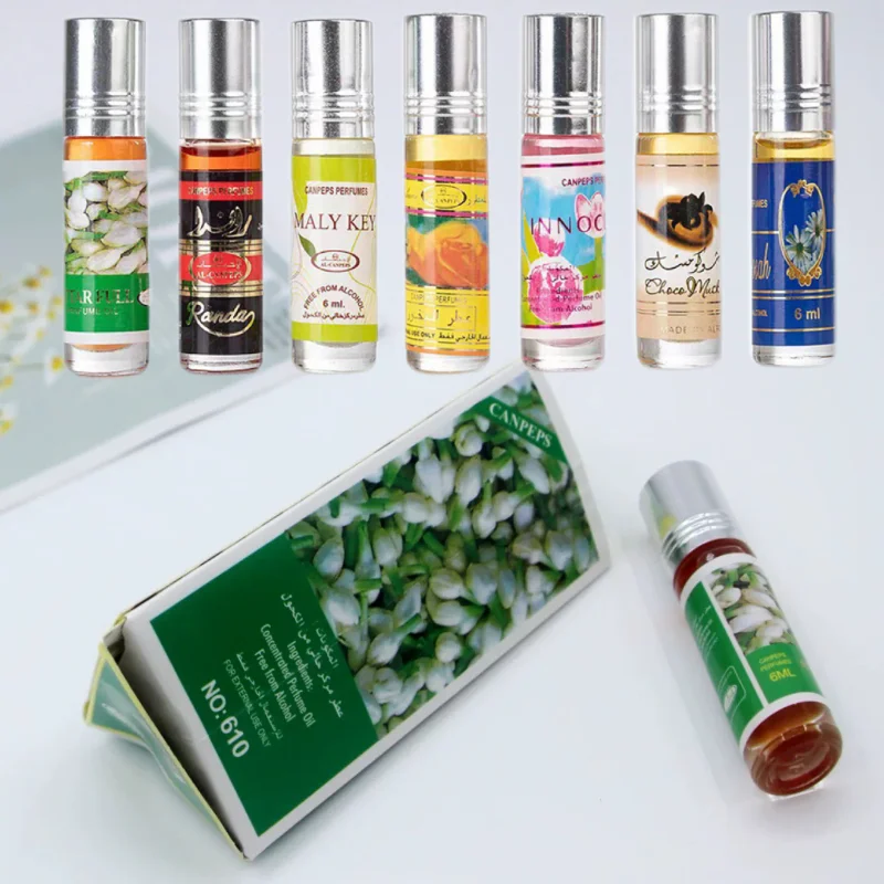 Dubai Perfume Lasting Fragrance Chocolate Essential Oil Milk Floral Fragrance Fresh Light Fragrance Daily Unisex Roller Perfume