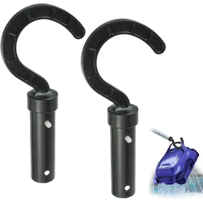 2pcs Pool Hook for All Robotic Pool Cleaner,Pool Hook for Poles Compatible with All Pool Cleaner Pool Vacuum