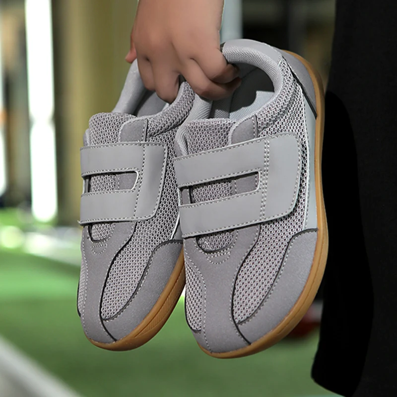 Neue Kinder Schuhe Barfuß Breite Zehe Box Breite Mesh Atmungsaktive Nicht-slip Casual Weiche Mädchen Jungen Zu Fuß Turnschuhe Schuhe größe 25-38