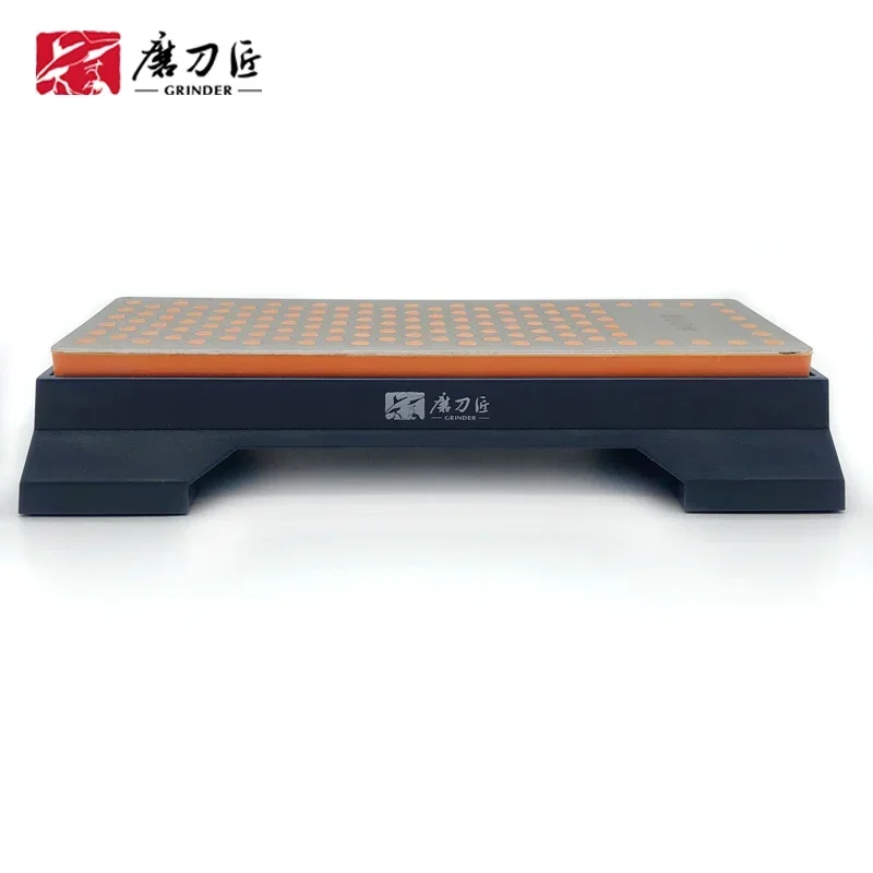 TAIDEA Diamant-Schleifstein, doppelseitiger Schleifstein, Körnung 600/1000, professionelles Messerschärfsystem, rutschfeste Basis, Wetstone Image