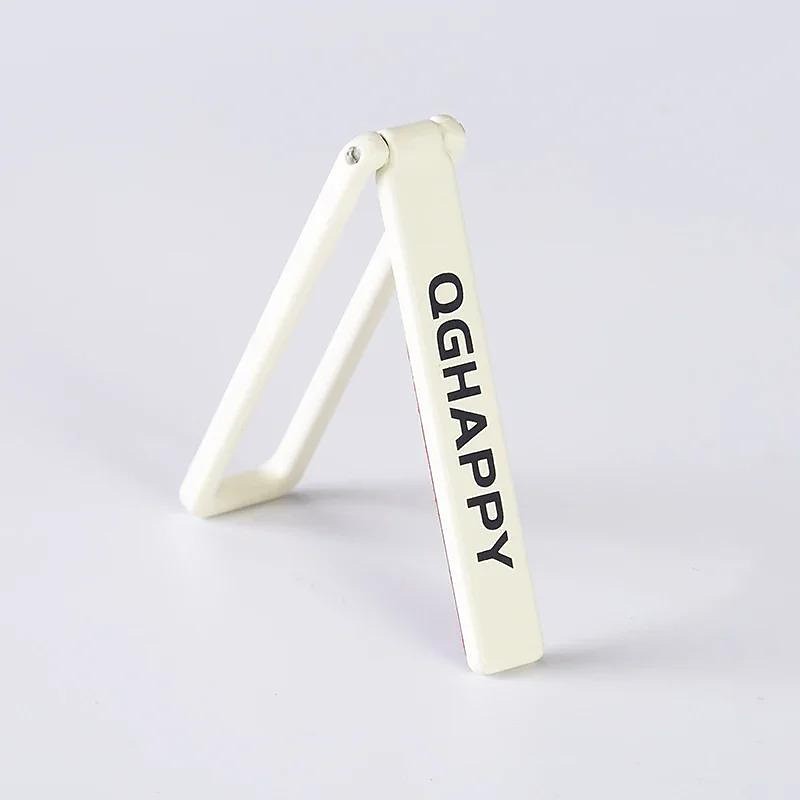 Ultra Thin Foldable Mobile Phone Holder Bracket Magnetic Metal Alloy Desktop Cell Phone Stands Universal Phone Support Kickstand
