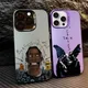 Custodia per telefono di lusso Travis Scott Cactus Jack per iPhone 16 15 14 13 12 11 Pro Max X XR XSMAX 8 7 Plus Cover posteriore opaca anticaduta