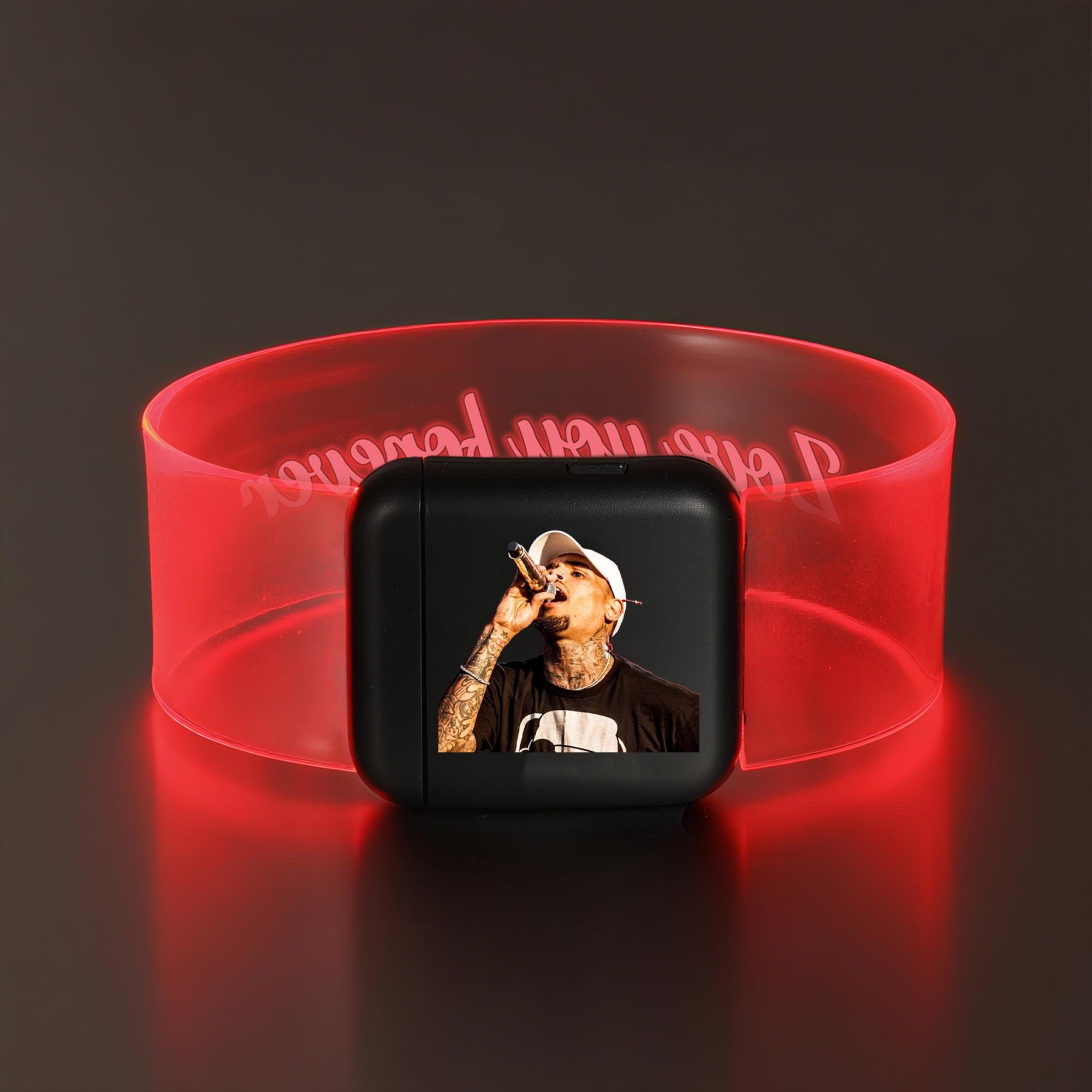 Braccialetti luminosi personalizzati, braccialetti luminosi a LED che si illuminano al buio, bomboniere per matrimoni, regalo per coppie, braccialetti