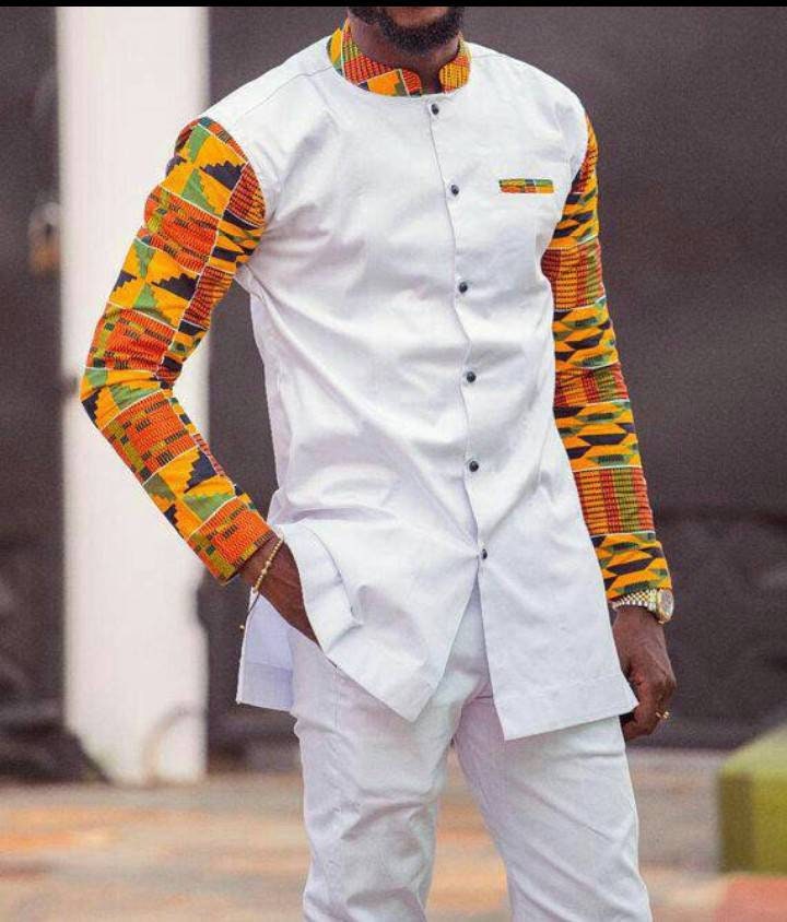 Abito africano da uomo in 2 pezzi, abito da festa Dashiki, regalo per lui, abbigliamento africano tradizionale Dashiki, abbigliamento da sposa maschil