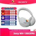 Cuffie wireless Bluetooth over-ear con cancellazione del rumore Sony WH-1000XM6, suono ad alta risoluzione esclusivo, comfort eccezionale, design pieghevole, custodia resistente, batteria con 30 ore