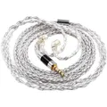 Cavo per auricolari KZ da 784 core Cavo per cuffie KZ ibrido argento placcato argento blu Cavo Uparade Cavo per cuffie audio portatile KZ