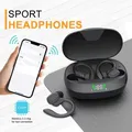 Auricolari Bluetooth wireless SP16 per lo sport e la corsa, con batteria ultra lunga, schermo intelligente, display digitale
