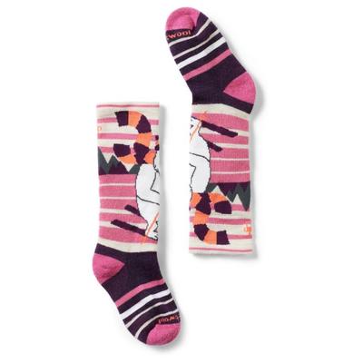 Smartwool - Kid's Wintersport Full Cush.Yeti Pattern OTC Socks - Multifunktionssocken Unisex L | EU 42-45 bunt Image