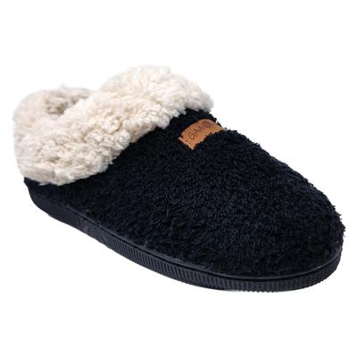 Women's Cozee Fleece Memory Foam Slipper by GaaHuu in Black (Size M M)