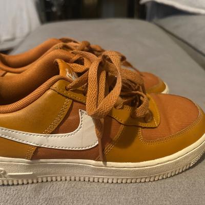 Nike Shoes | Air Force 1 Monarch Youth | Color: Gold | Size: 4bb