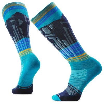 Smartwool - Ski Targeted Cushion Summit Shot OTC Socks - Skisocken Unisex XL | EU 46-49 blau Image