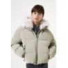 Steppjacke GARCIA, Mädchen, Gr. 176, grün (soft sage), Web, Obermaterial: 55% Polyethylen, 45% Polyester. Futter: 100% Polyester, unifarben, casual, regular fit taillenbedeckt, Langarm elastischer Bund, Jacken, mit Kapuze for GIRLS