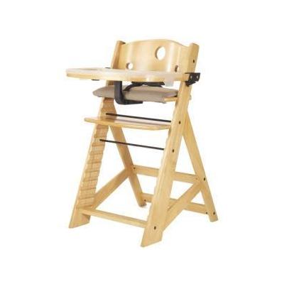 Keekaroo 0050032KR0001 Height Right HIGH Chair with Tray Natural