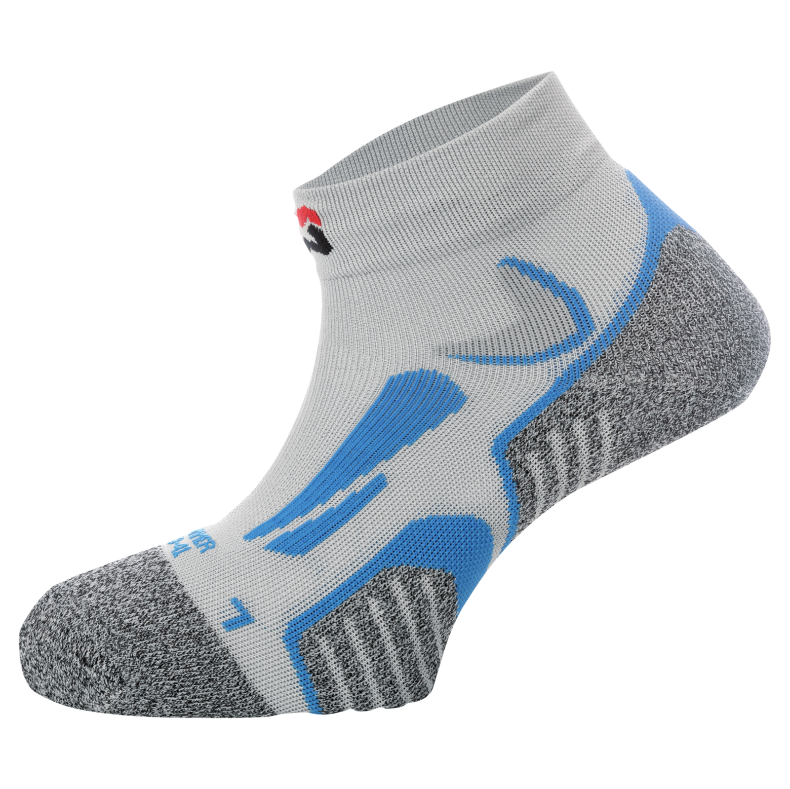 Chaussettes de travail ETE grise/bleue