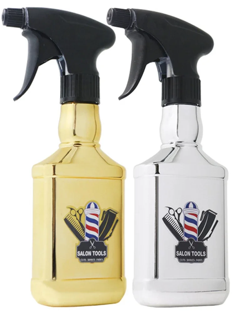 Nachfüllbare Flasche Gießkanne Salon Reinigung Spray Flasche Friseur Sprayer Feinen Nebel Spray Flasche Öl Kopf Flasche Spray Image