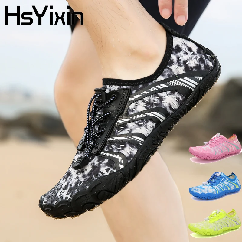 Watschuhe Damen Herren Schnelltrocknende Outdoor-Wanderschuhe Barfuß-Wasserschuhe Strand Bootfahren Camping Angeln Yoga Aquaschuhe Image